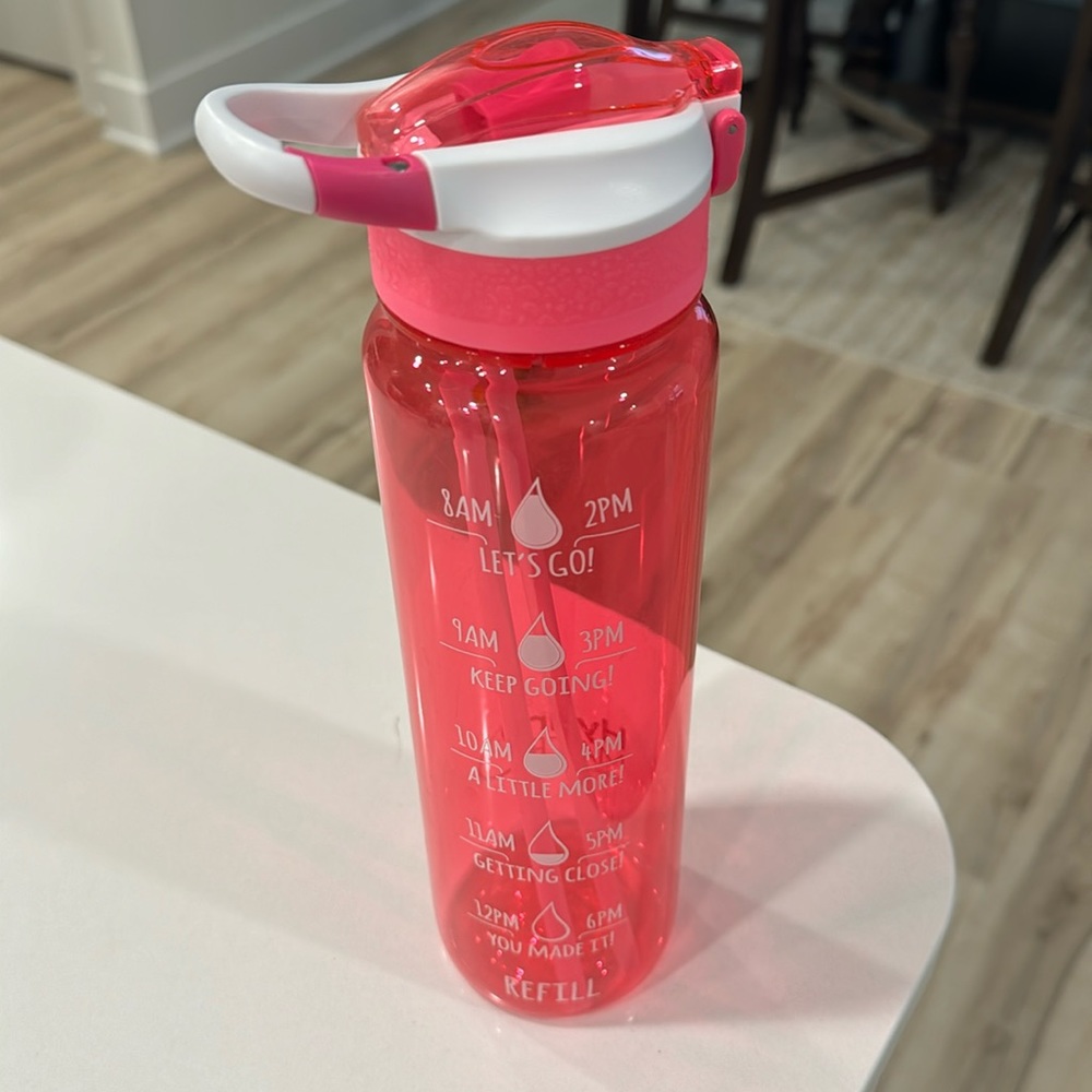 Hydromate Water Bottle with times